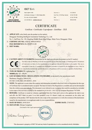 Certificate of Honor 1